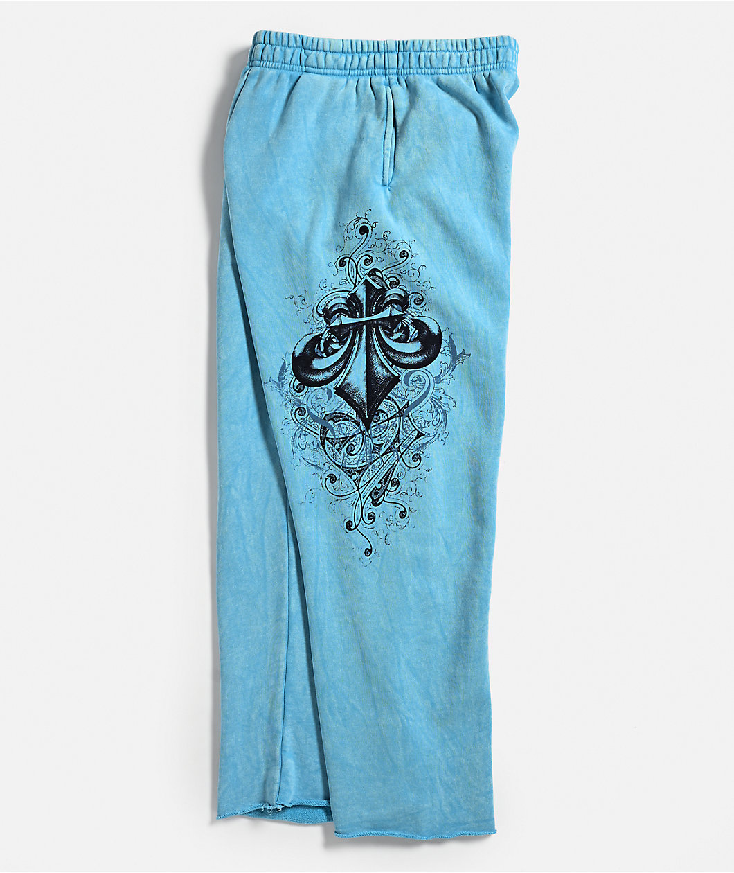 Affliction Kids Ice Blade Blue Wash Sweatpants