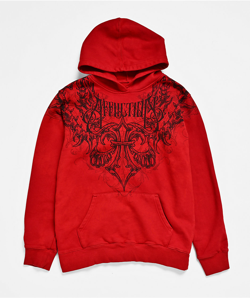 Affliction Kids Vertebrae Red Hoodie