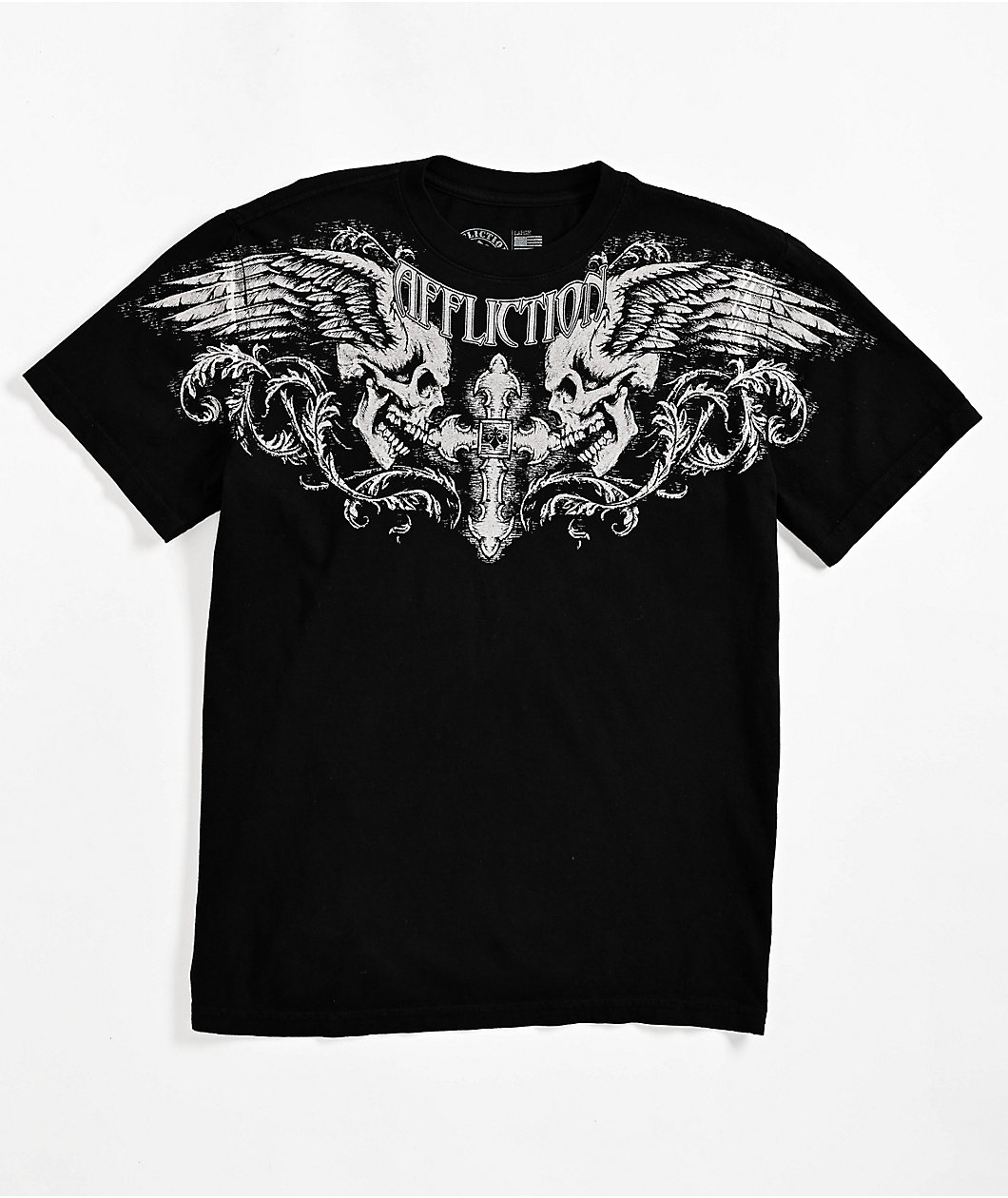 Affliction Kids Winged Up Black T-Shirt