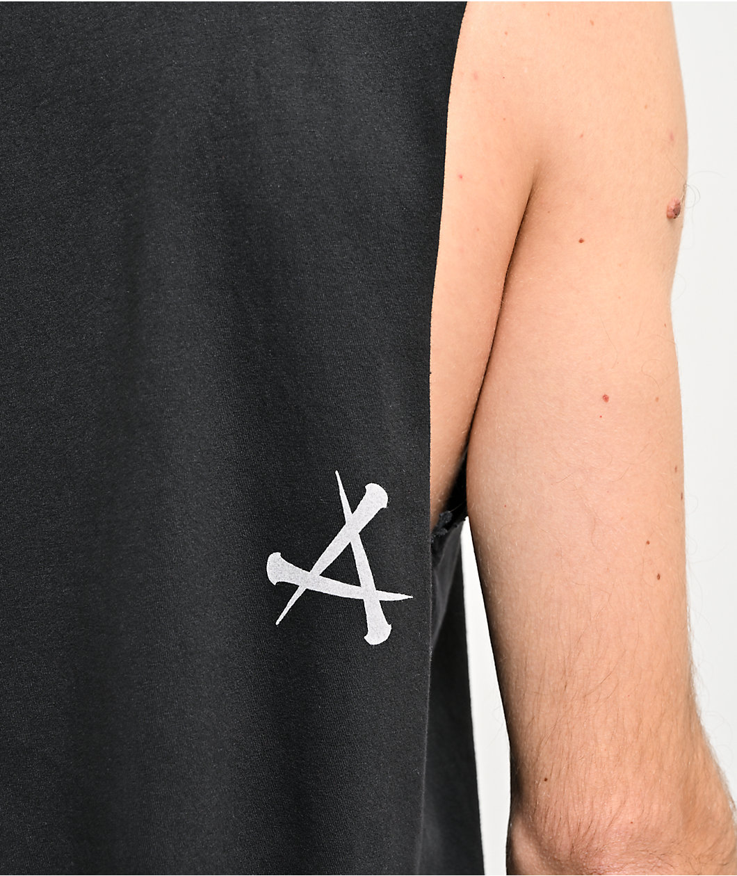 Affliction Mortal Veil Black Tank Top