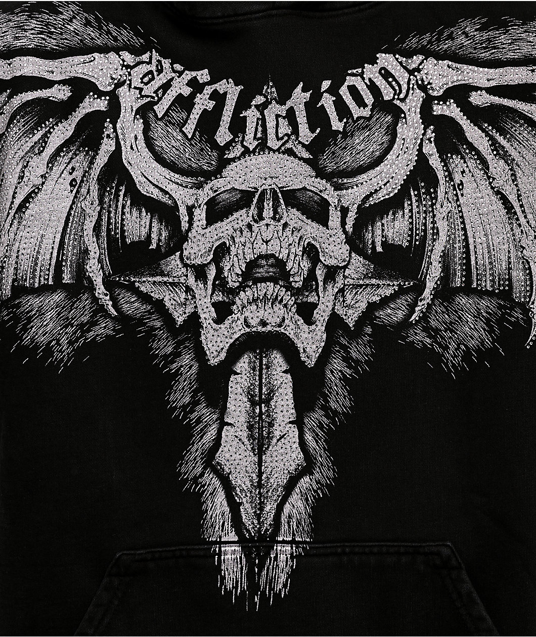 Affliction Night Screamer Black Hoodie