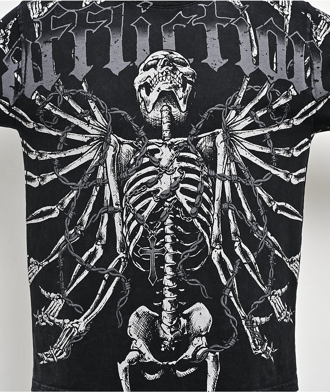 Affliction Obsidian Black Long Sleeve T-Shirt