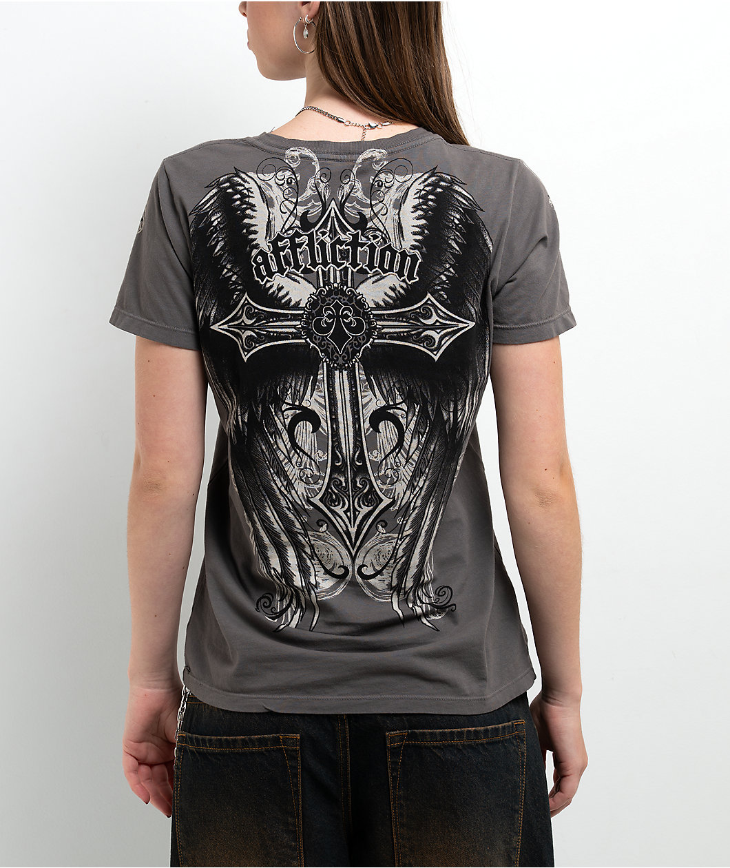 Affliction Promised Grey T-Shirt