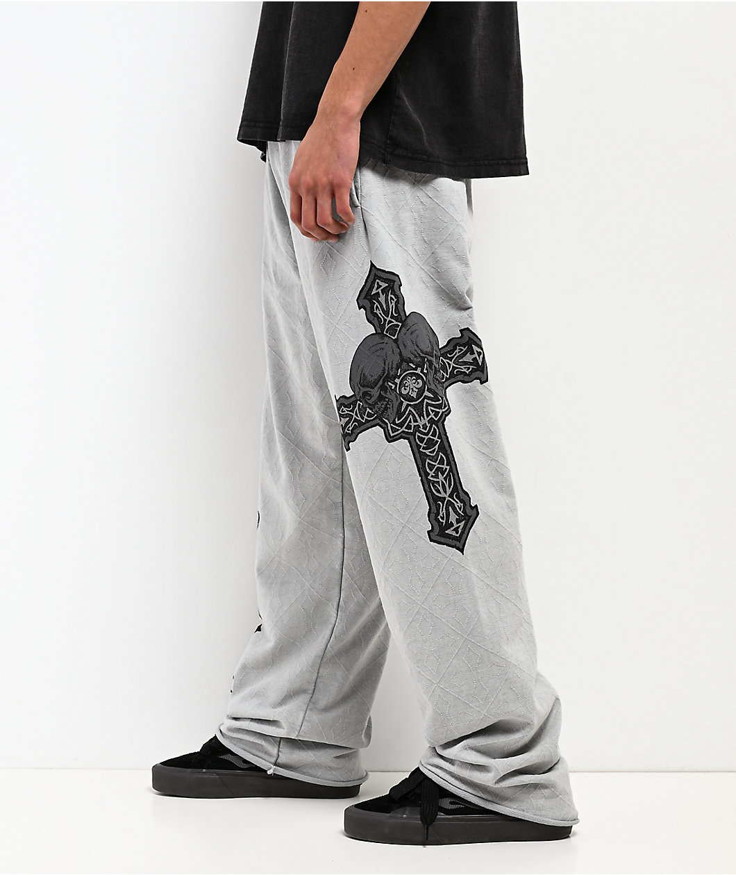 Affliction Seeker Silver Sweatpants