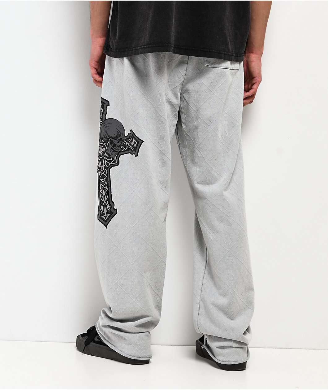 Affliction Seeker Silver Sweatpants