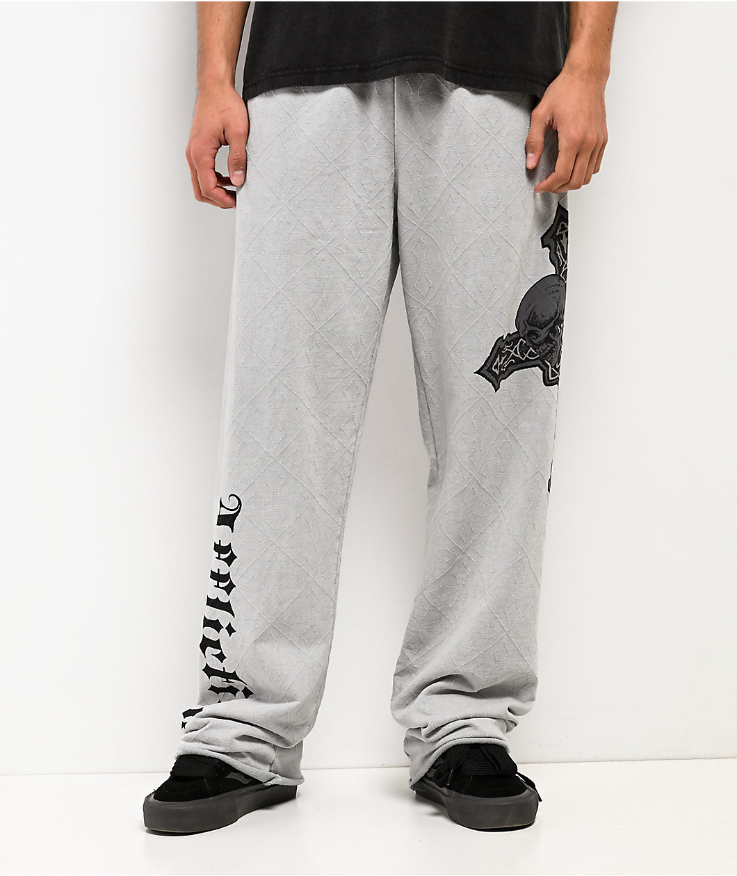 Affliction Seeker Silver Sweatpants