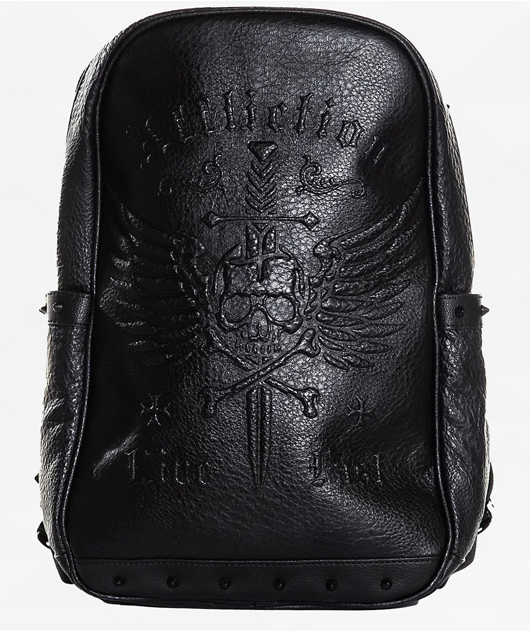 Affliction Spike Black Backpack
