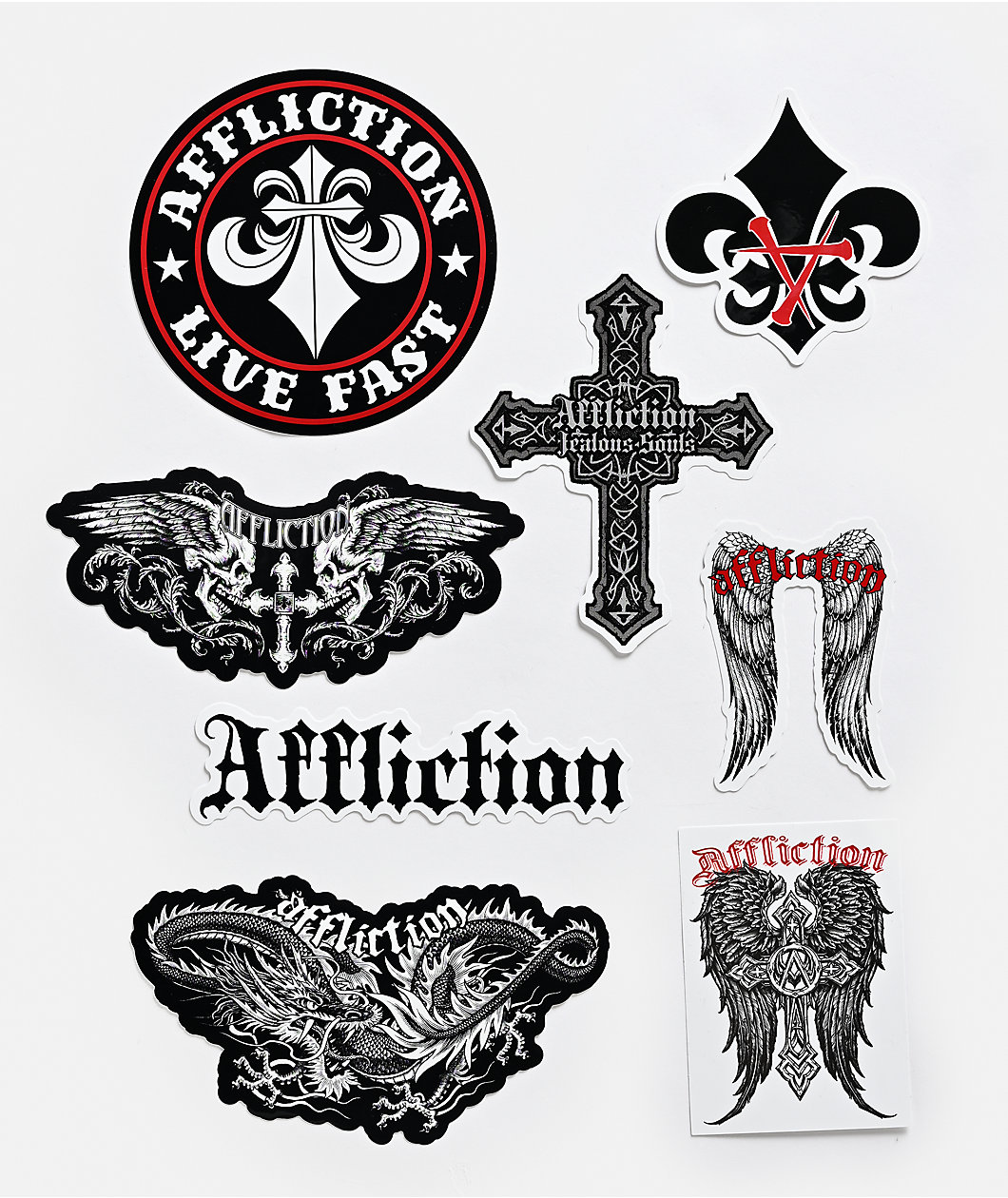 Affliction Sticker Pack #1
