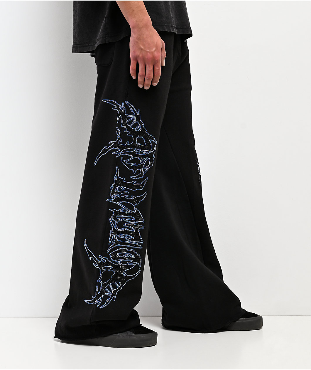 Affliction Toxic Wrath Black Sweatpants