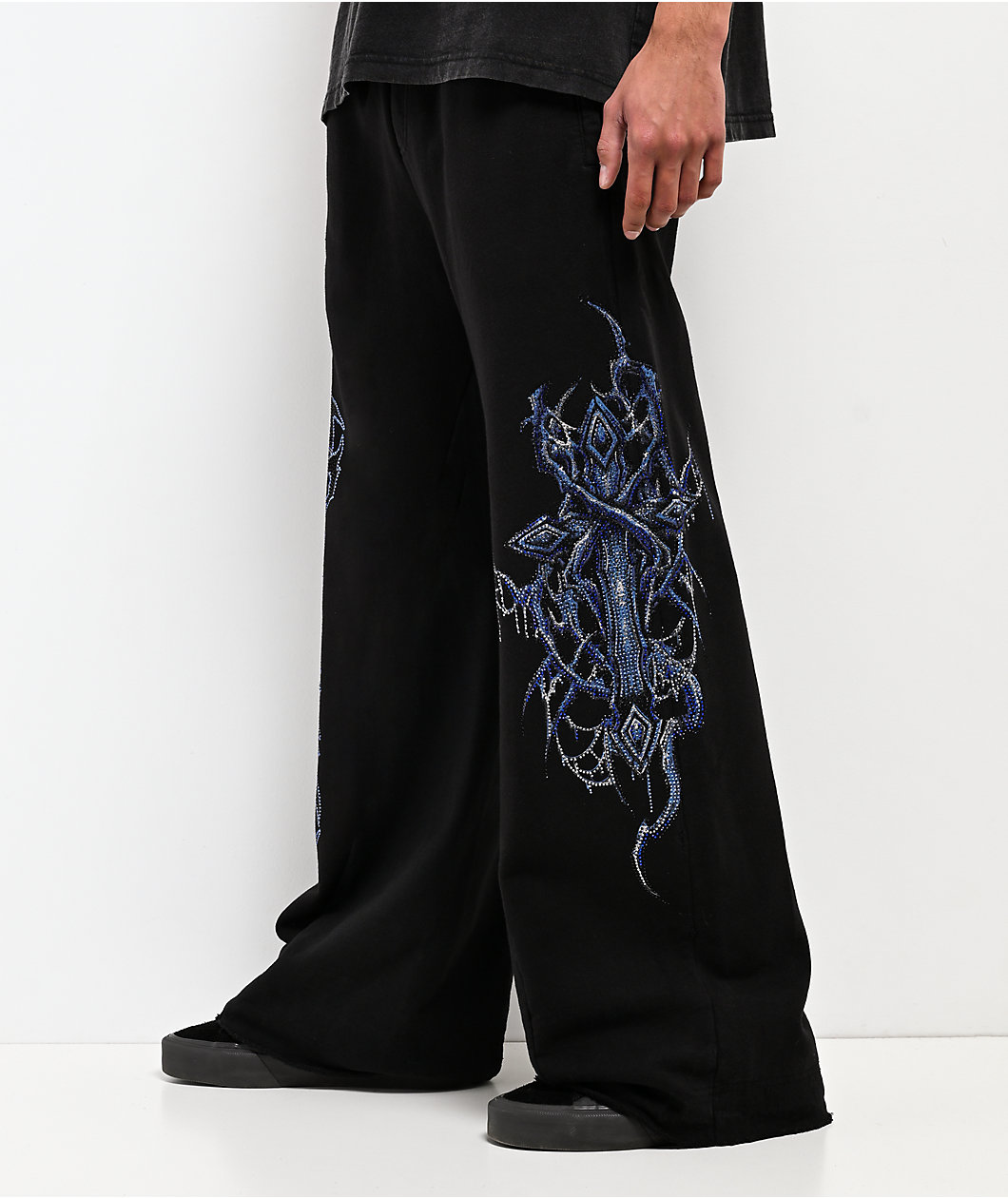 Affliction Toxic Wrath Black Sweatpants