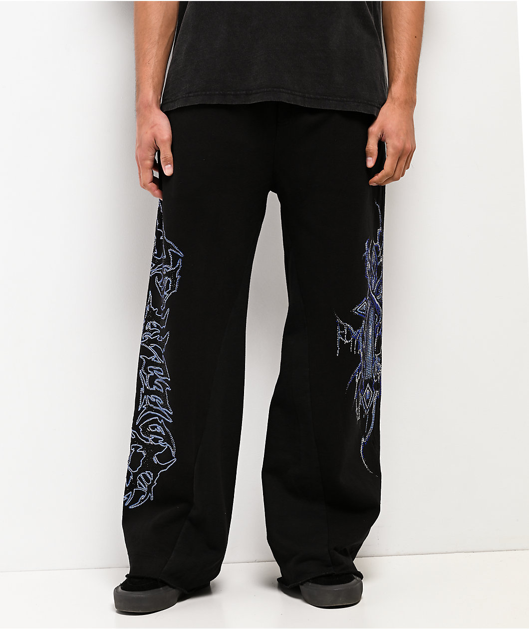 Affliction Toxic Wrath Black Sweatpants