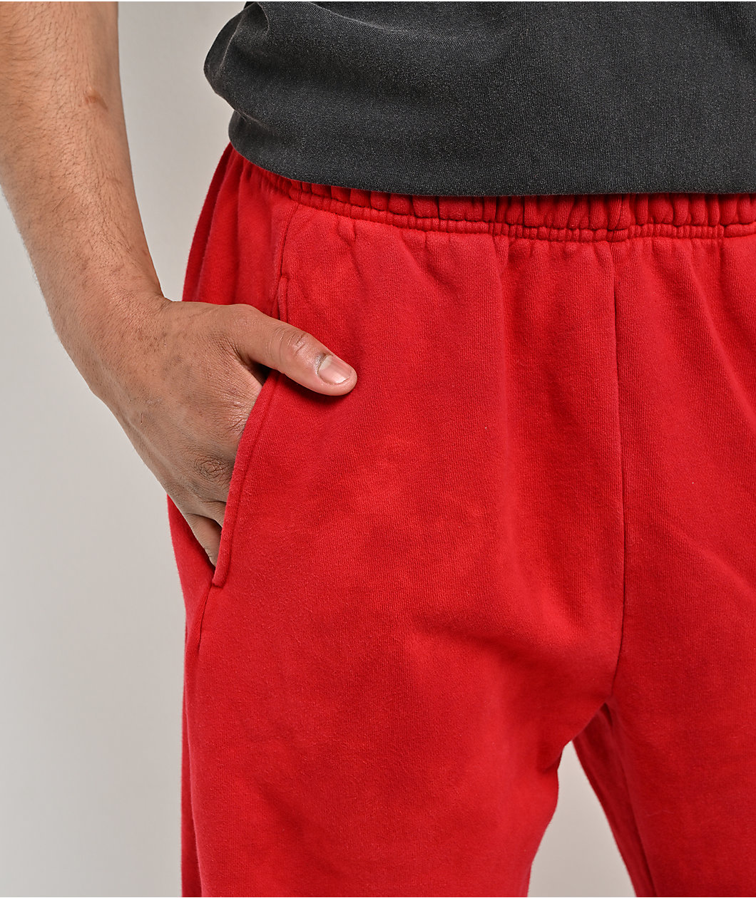 Affliction Vertebrae Red Sweatpants