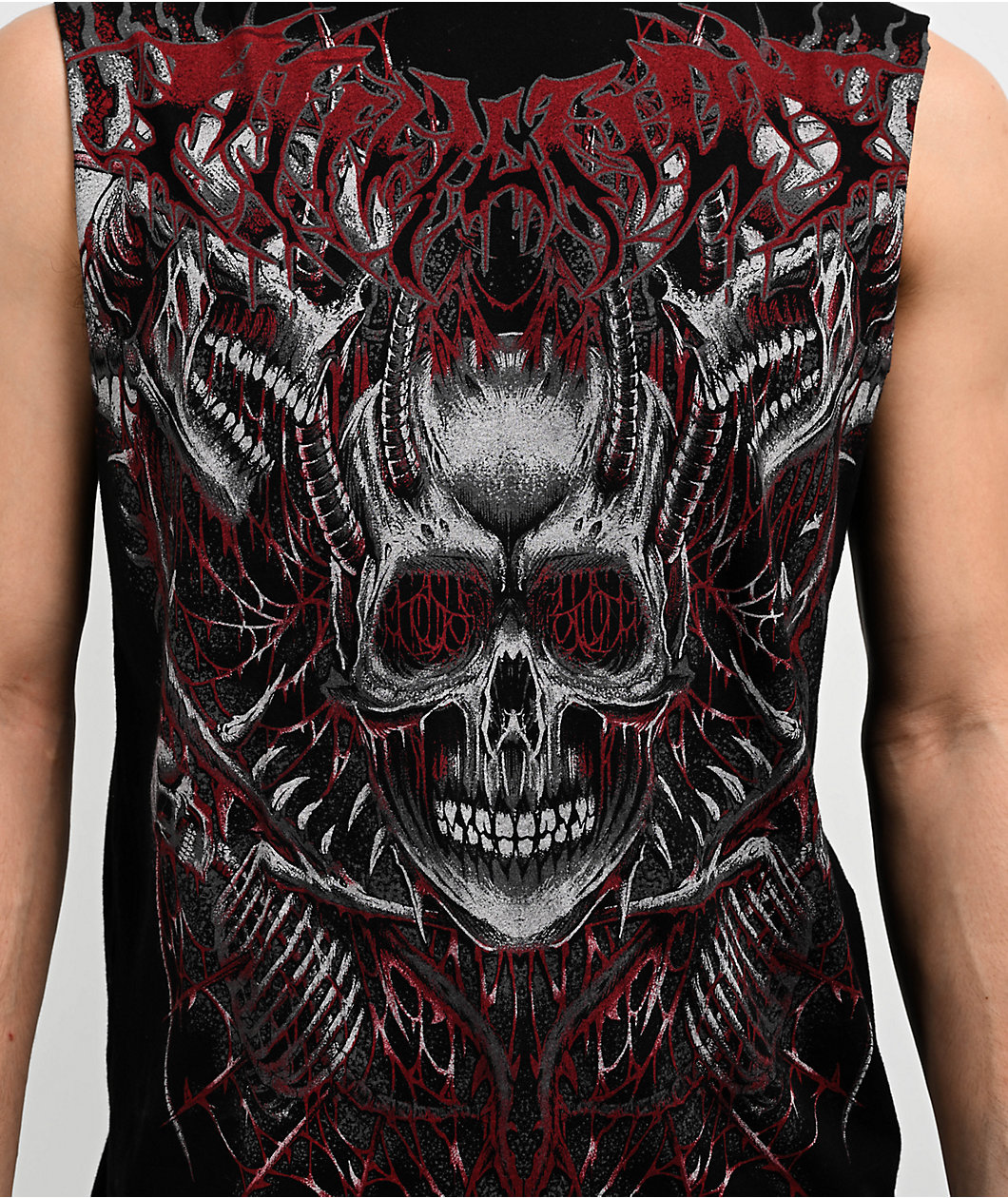 Affliction Witch Hunt Black Tank Top