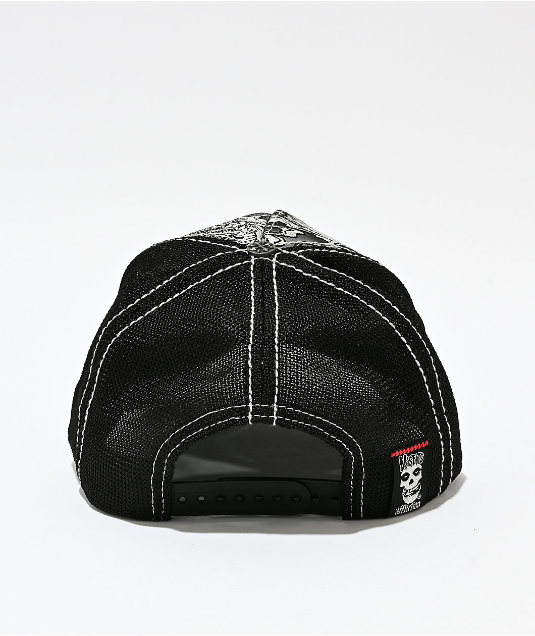 Affliction x Misfits Wings Black Trucker Hat