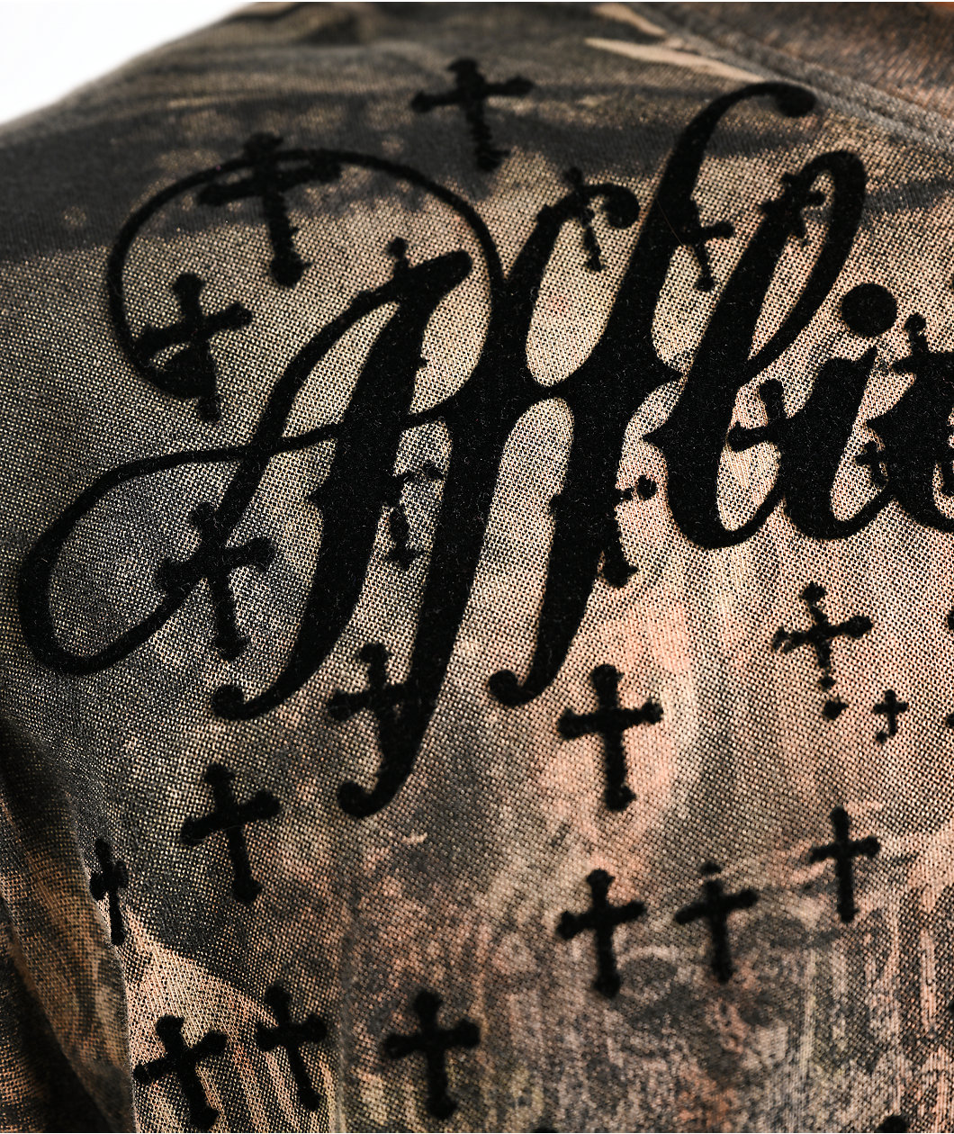 Affliction x Rogue Dagger Black Wash T-Shirt