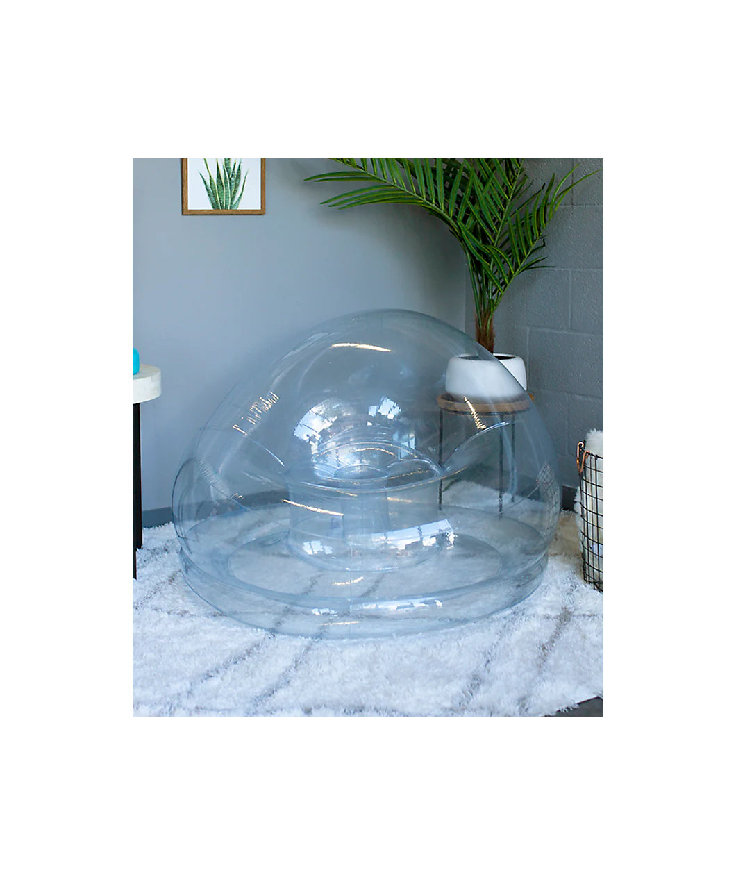 AirCandy Clear Inflatable Chair