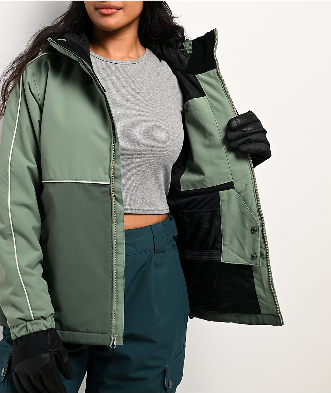 Airblaster Lady Revert Lagoon 10K Snowboard Jacket