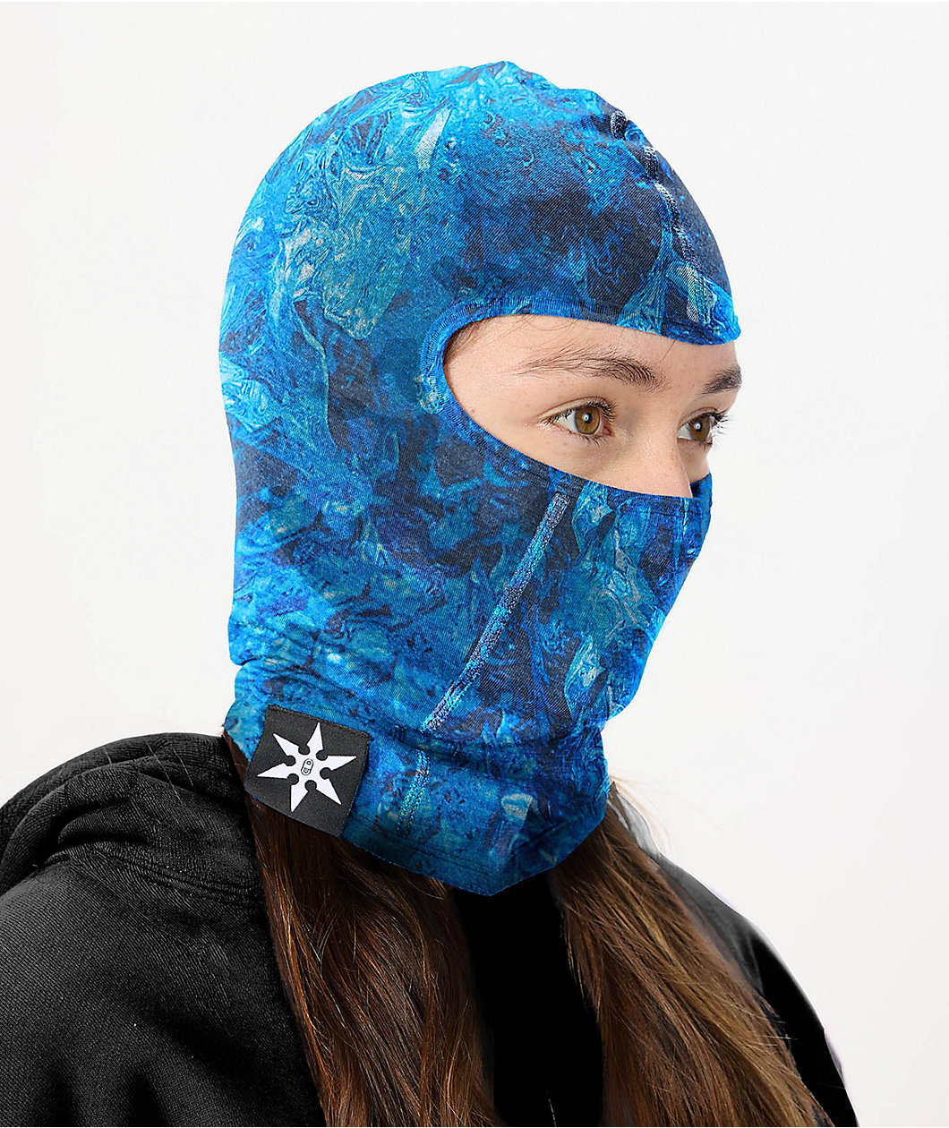 Airblaster Ninja Face Blue Ice Balaclava