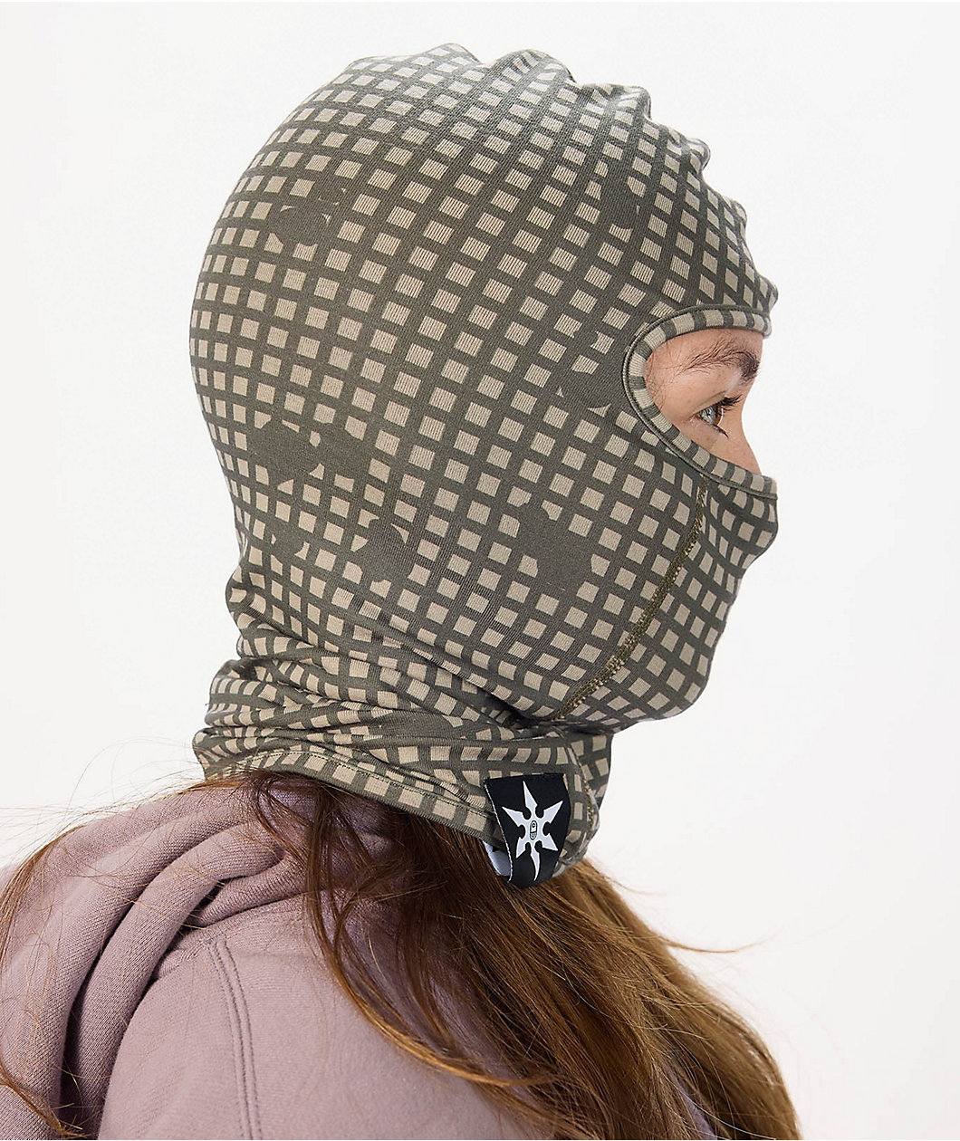 Airblaster Ninja Face Olive Green Balaclava