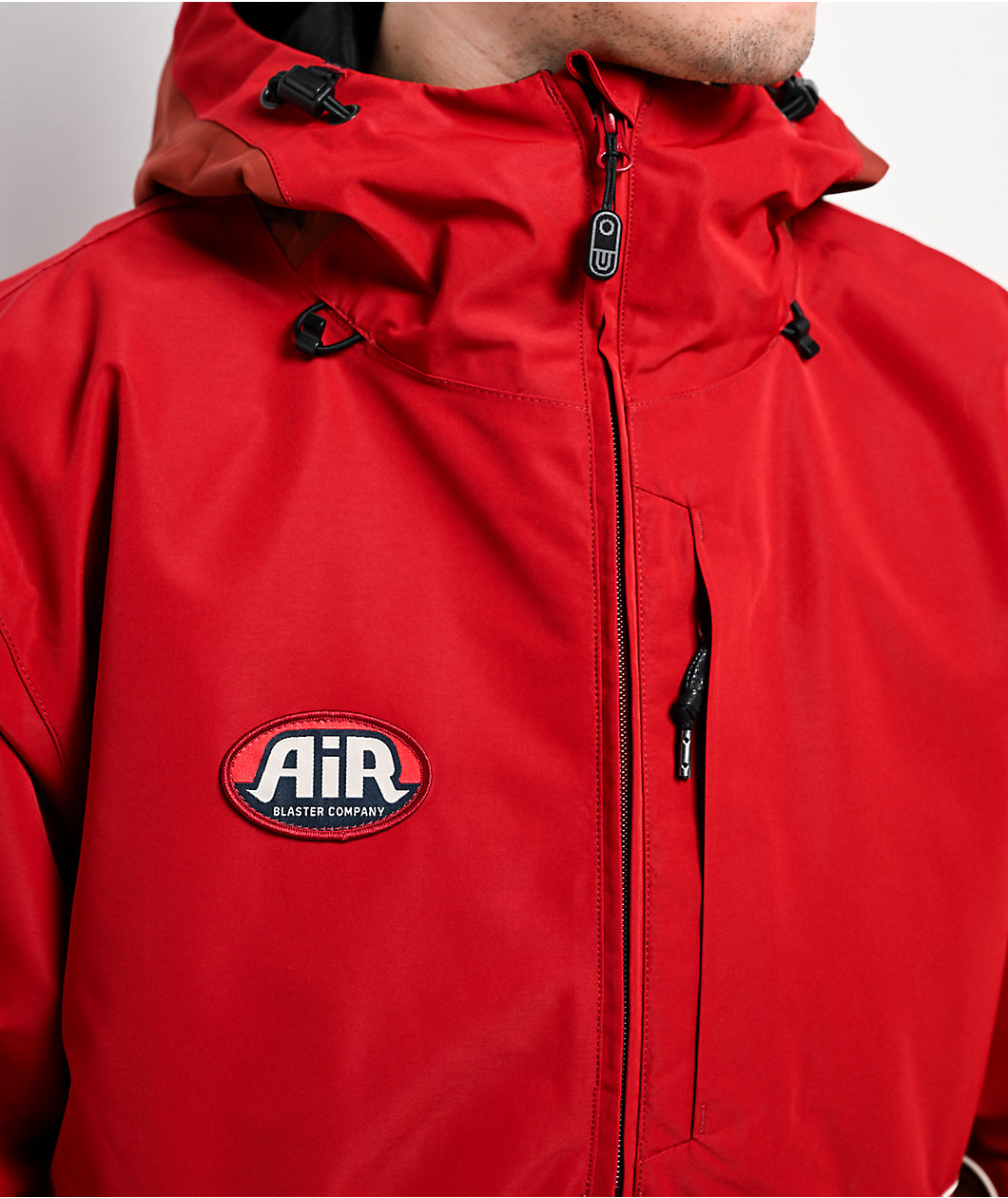 Airblaster Shifty Pullover Red 10K Snowboard Jacket