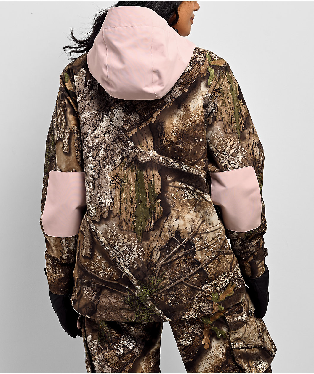 Airblaster x Realtree APX® Freedom Natural & Camo 10K Anorak Snowboard Jacket