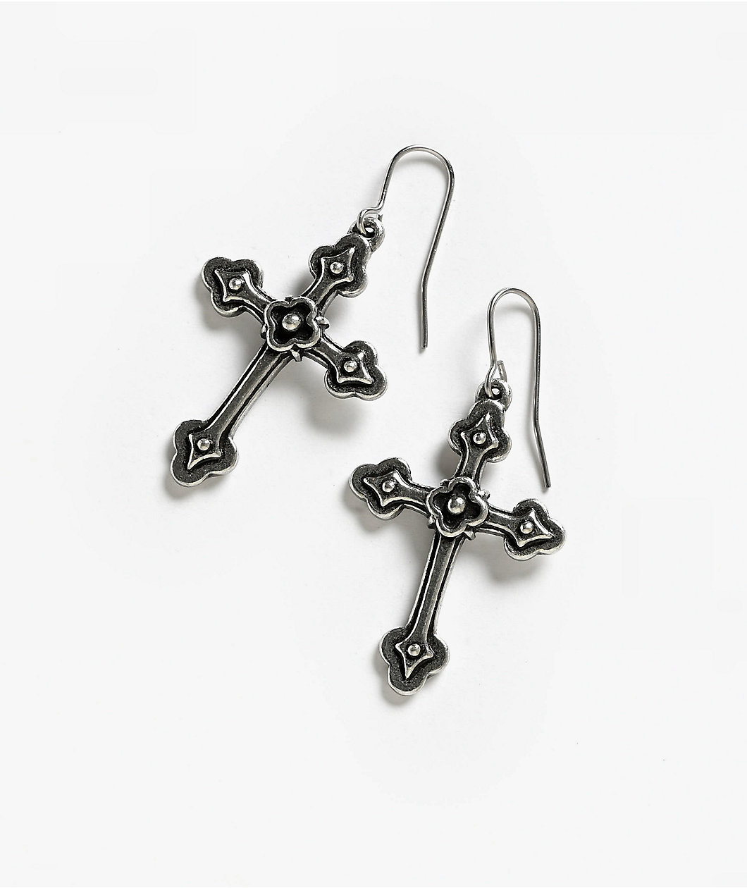 Alchemy Of England Gothic Devotion Cross Earrings