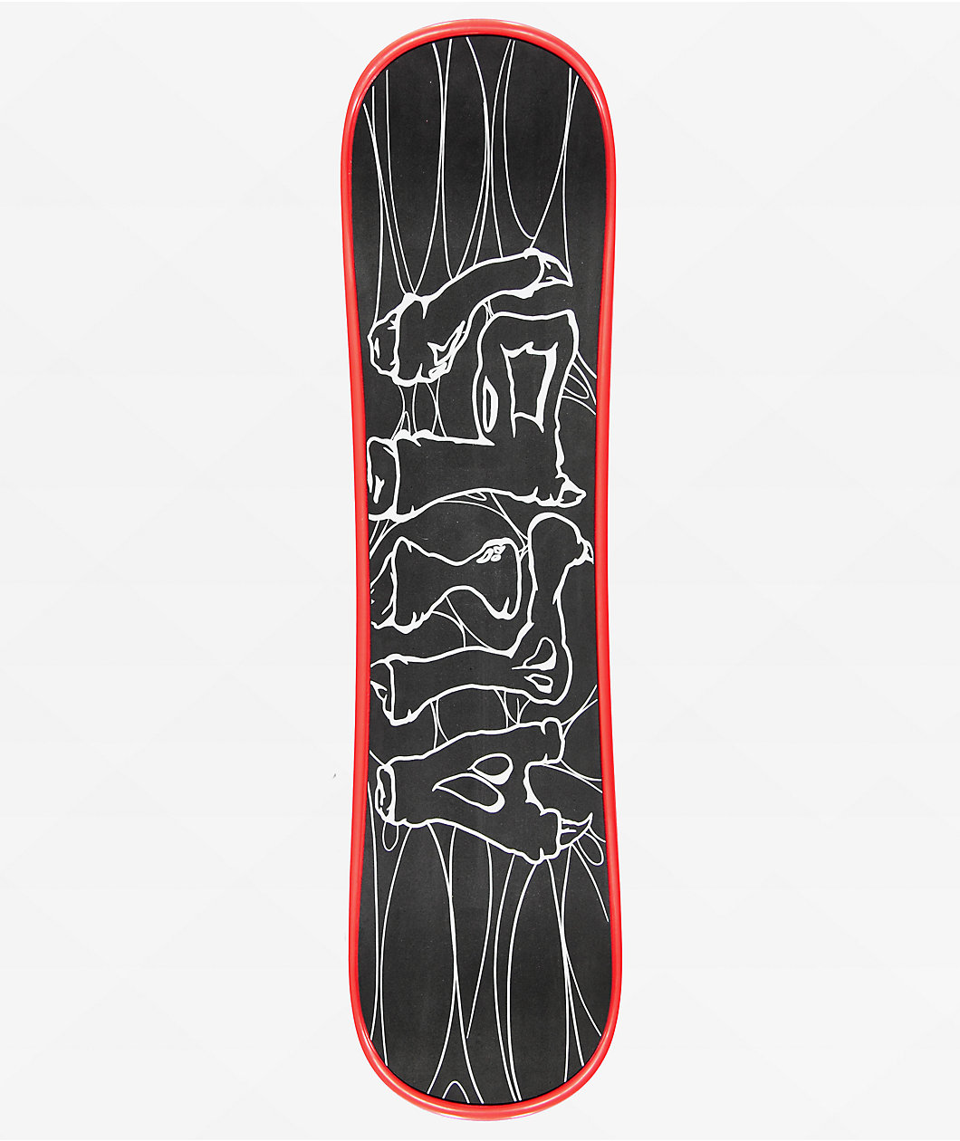 Alibi Sticky 35" Red Snow Skate