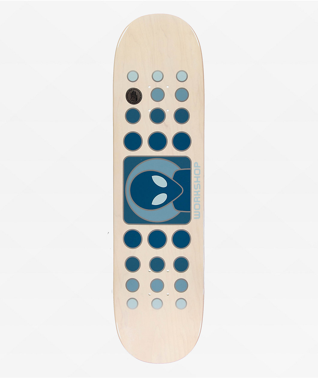 Alien Workshop Dot Fade White Wash 8.25" Skateboard Deck