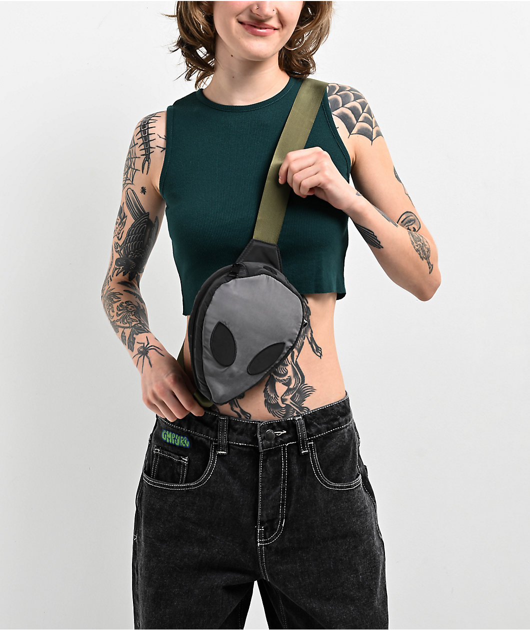 Alien Workshop Grey Fanny Pack