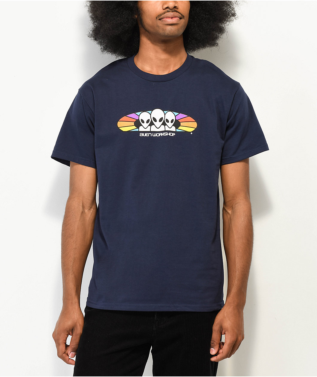 Alien Workshop Spectrum Navy T-Shirt