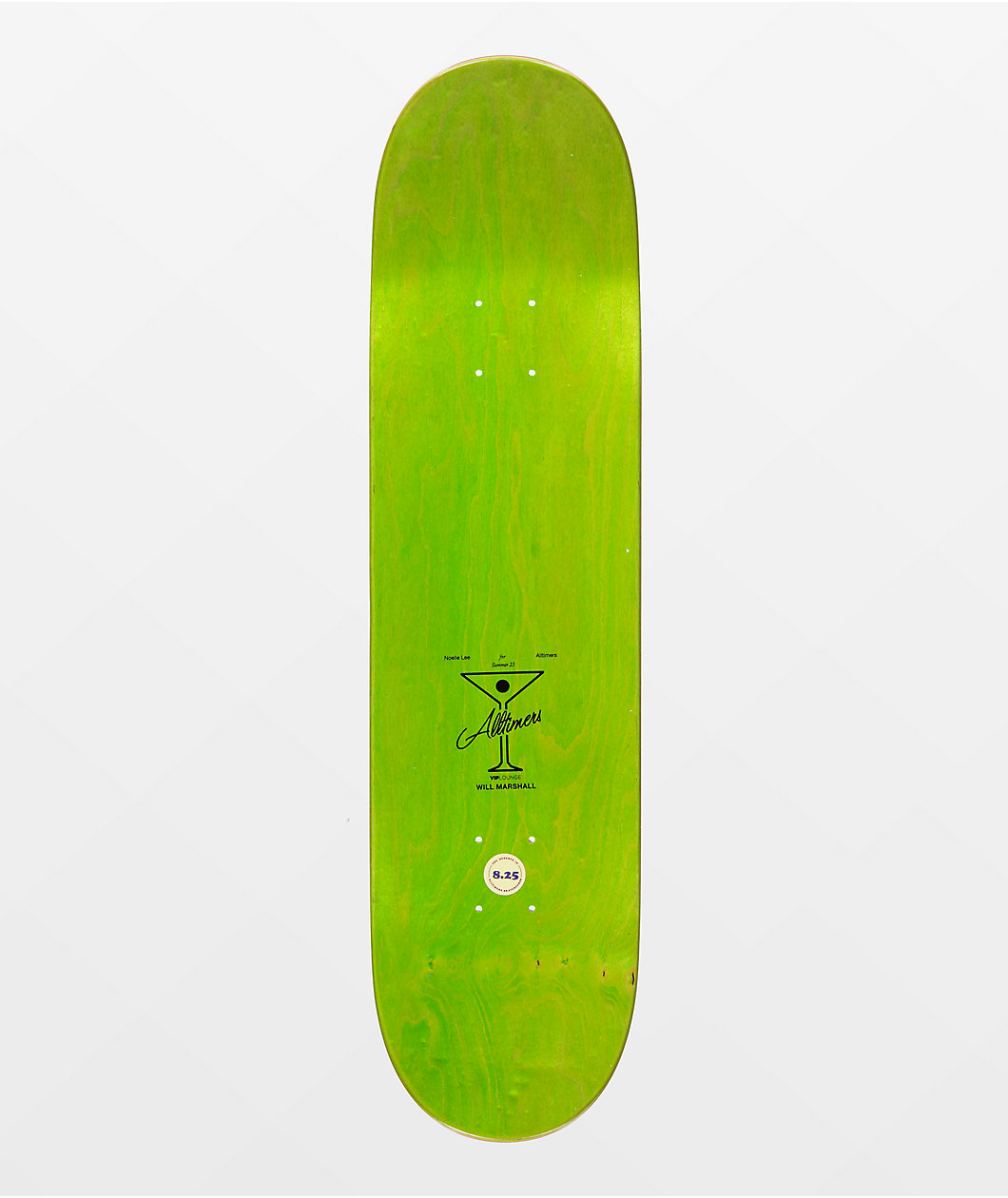 Alltimers Noelle For Will 8.25" Skateboard Deck