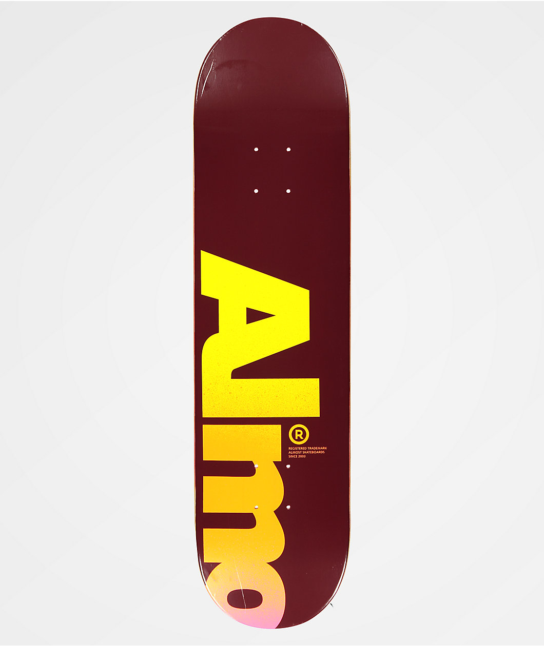 Almost Fall Off Logo 8.0" Skateboard Deck