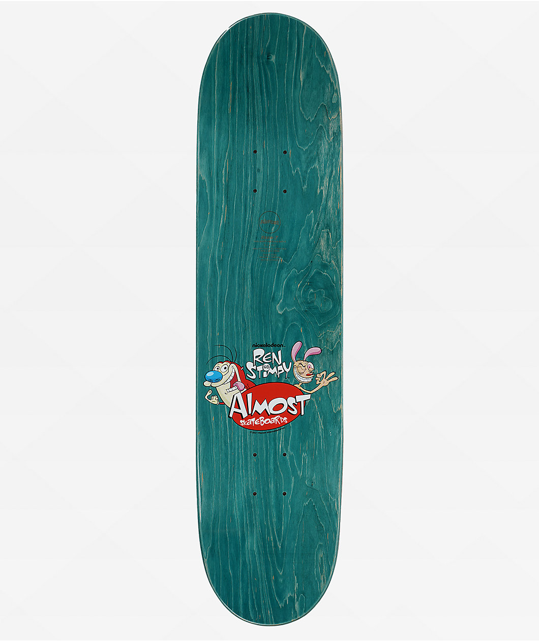 Almost x Ren & Stimpy Yuri Road 8.0" Skateboard Deck