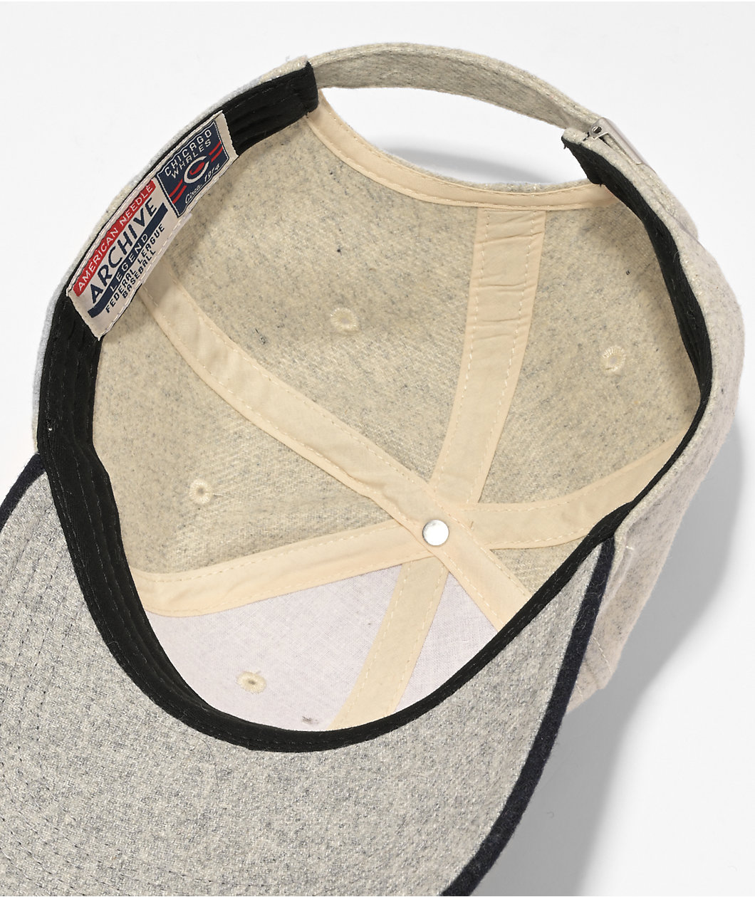 American Needle Archive Legend Chicago Whales Strapback Hat