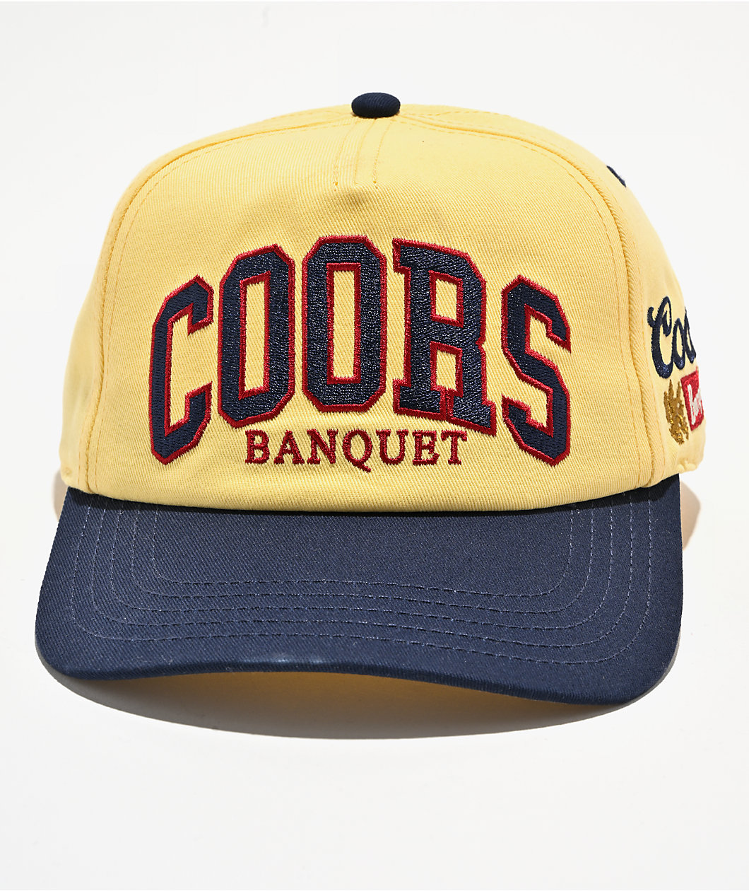 American Needle x Coors Roscoe Lemon Ice Yellow Snapback Hat