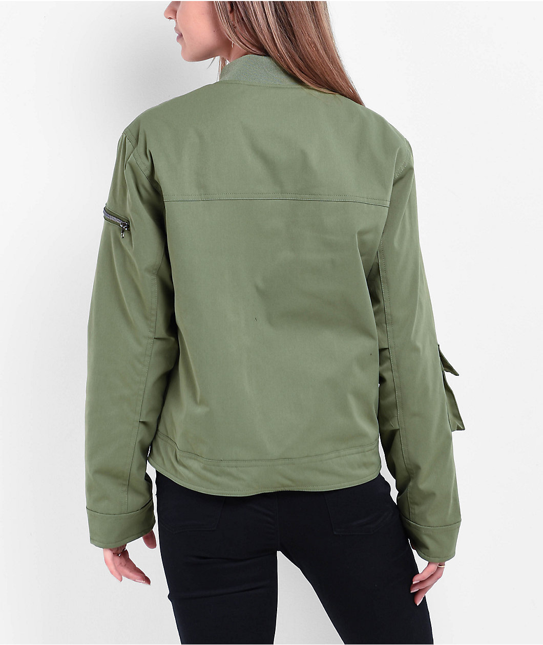 American Stitch Olive Cargo Jacket