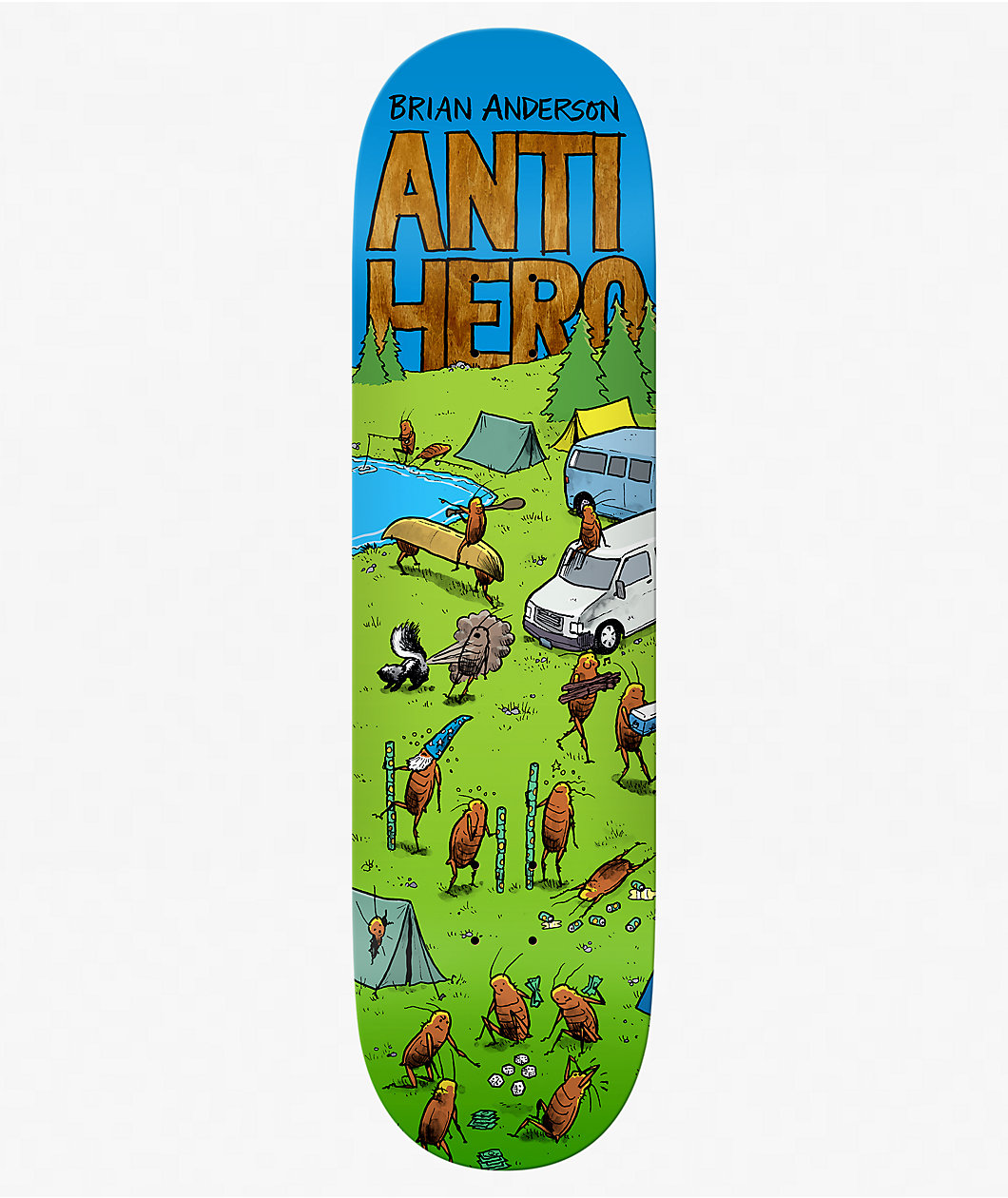 Anti-Hero Anderson Roached Out 8.5" Skateboard Deck
