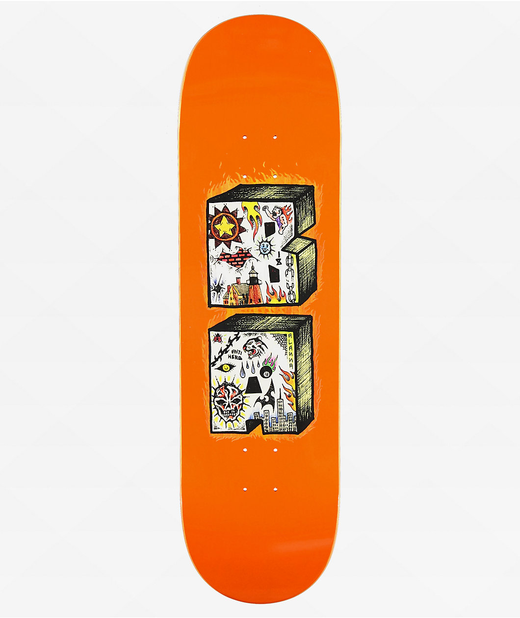 Anti-Hero Anderson Stacked 8.75" Skateboard Deck