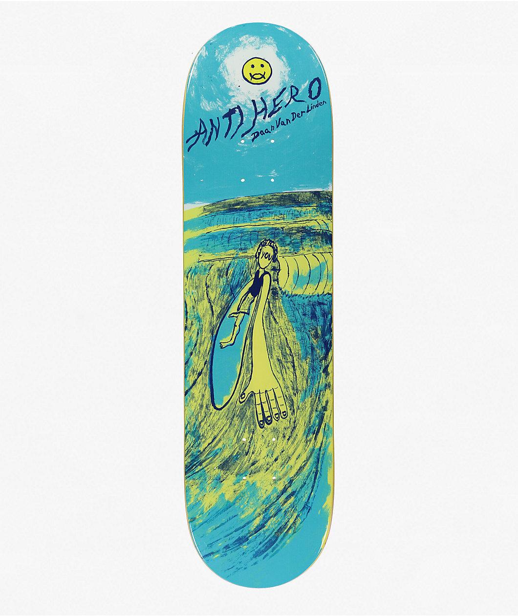 Anti-Hero Daan Expressions 8.28" Skateboard Deck