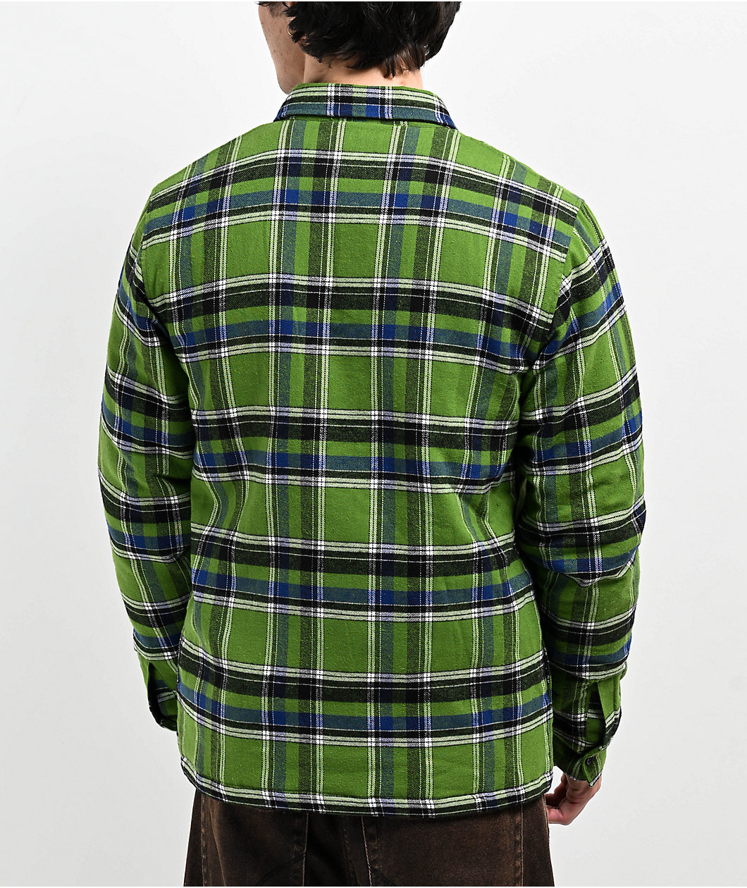 Anti-Hero Eagle Green Flannel Shirt Jacket