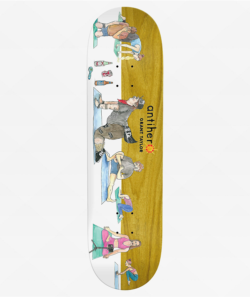 Anti-Hero Grant I Farted In Yoga 8.5" Skateboard Deck