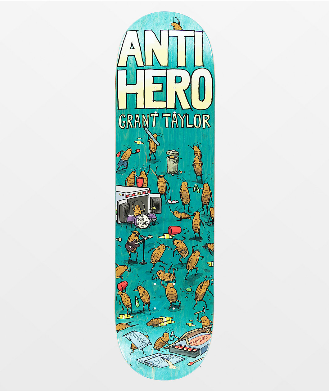 Anti-Hero Grant Roached Out 8.62" Skateboard Deck