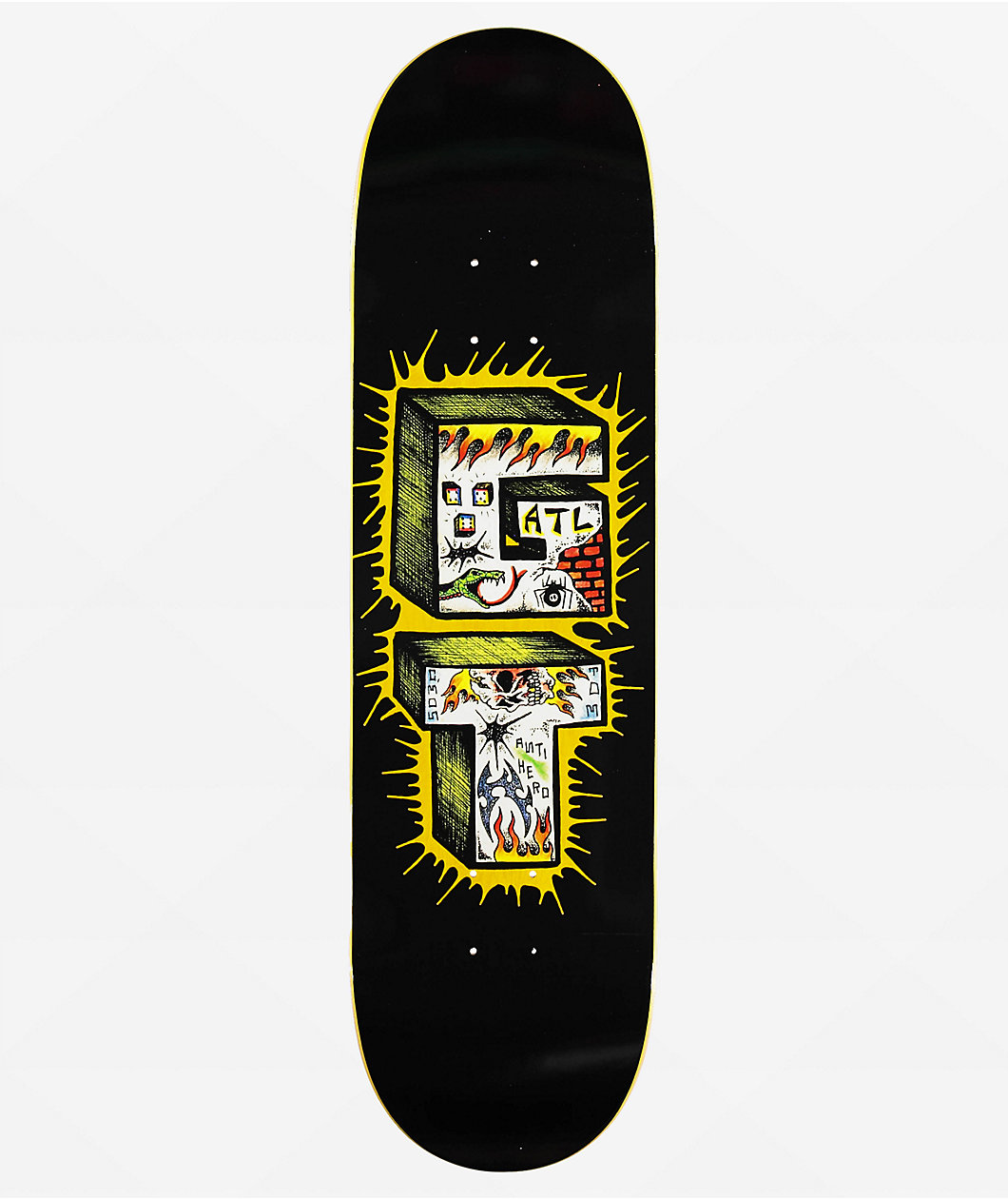 Anti-Hero Grant Stacked 8.38" Skateboard Deck