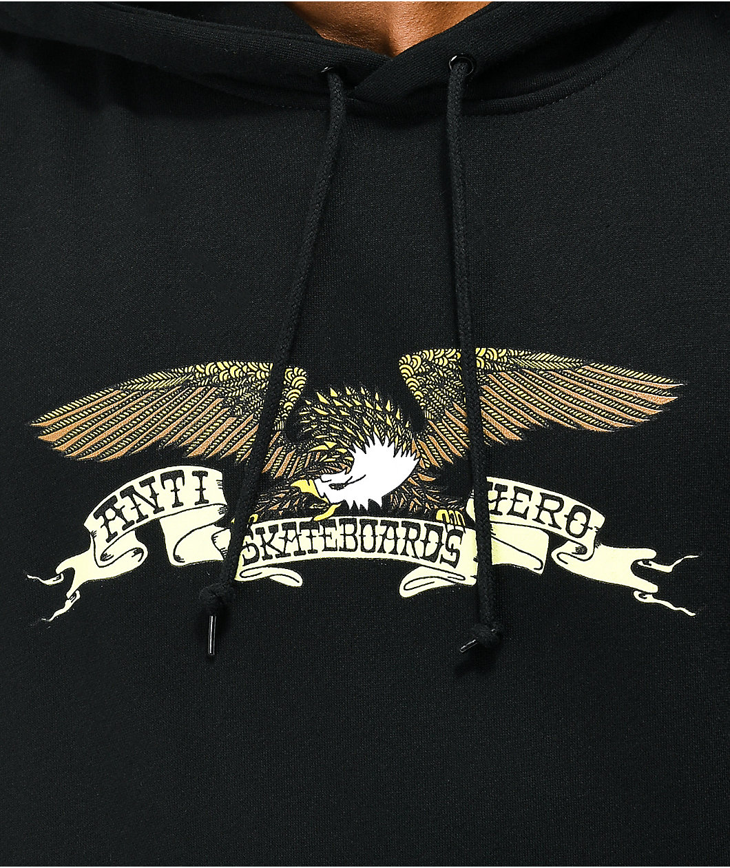 Anti-Hero Kershnar Eagle Black Hoodie