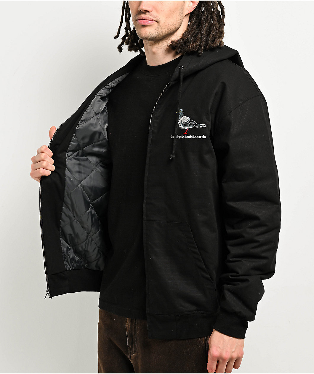 Anti-Hero Lil Pigeon Black Jacket