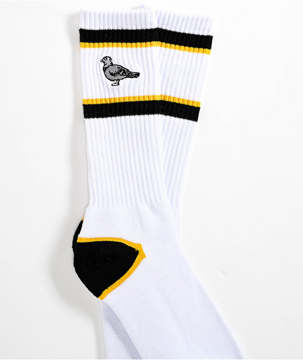 Anti-Hero Lil Pigeon White Crew Socks