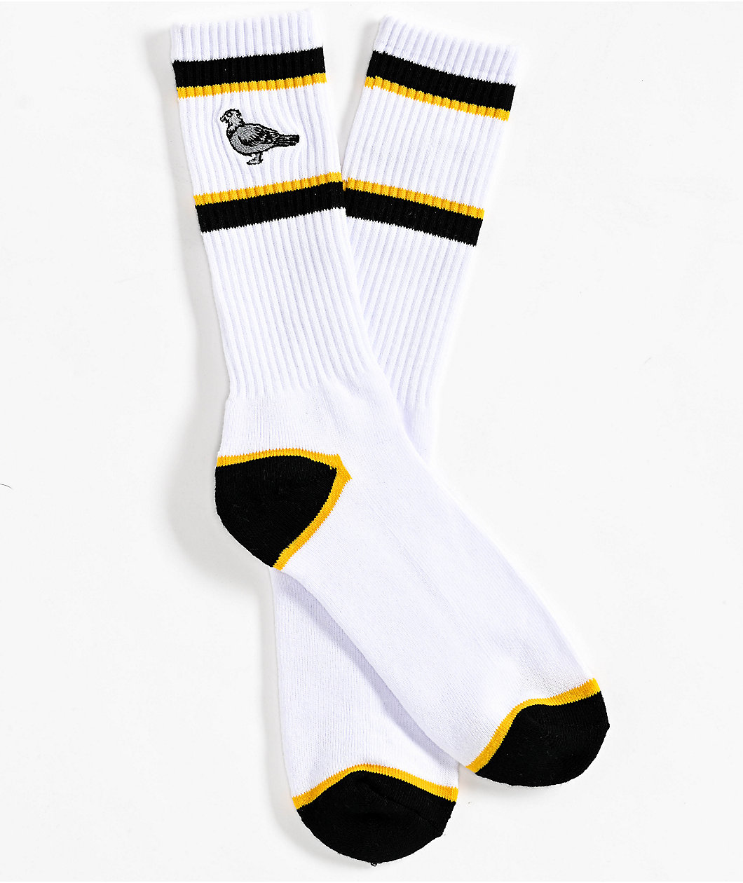 Anti-Hero Lil Pigeon White Crew Socks