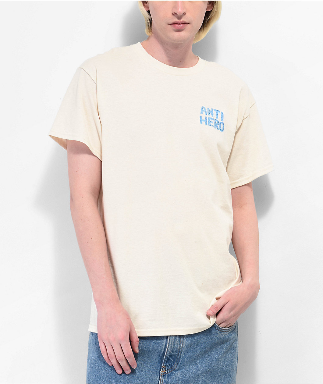 Anti-Hero Out Of Step Natural T-Shirt