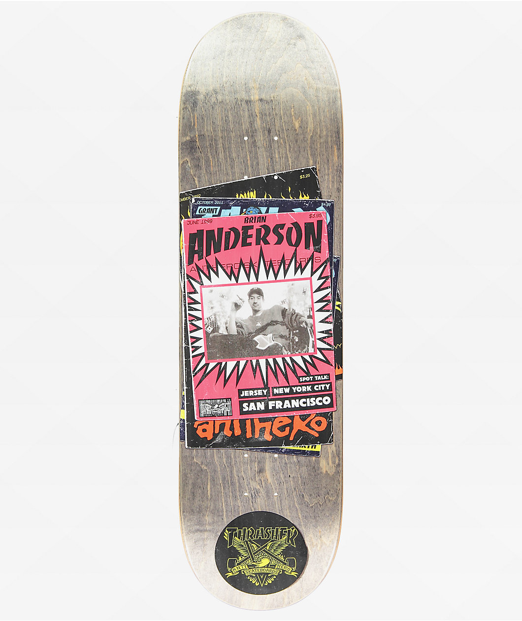 Anti-Hero x Thrasher Anderson 9.0" Skateboard Deck