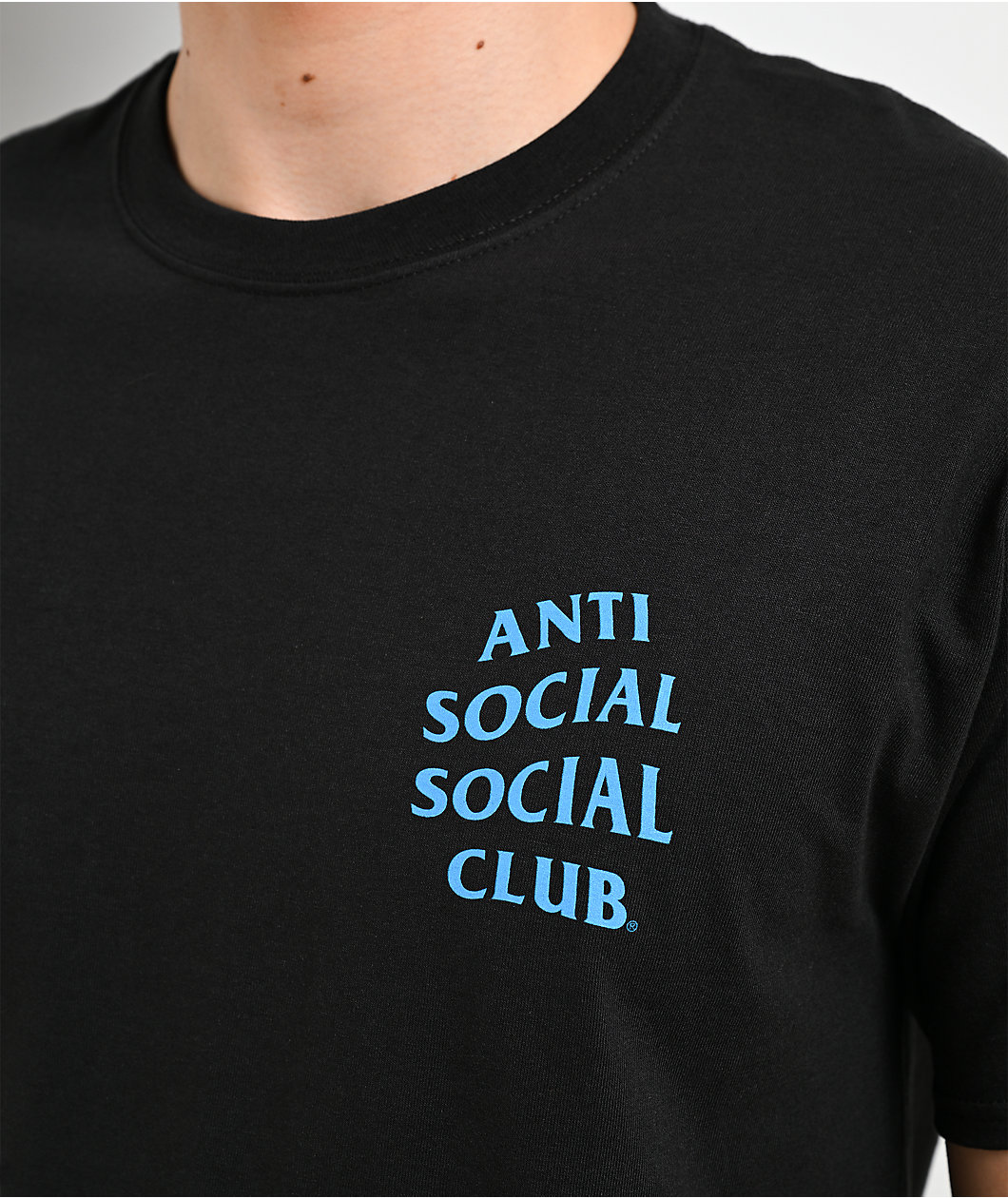 Anti Social Social Club Mind Games Black & Blue T-Shirt